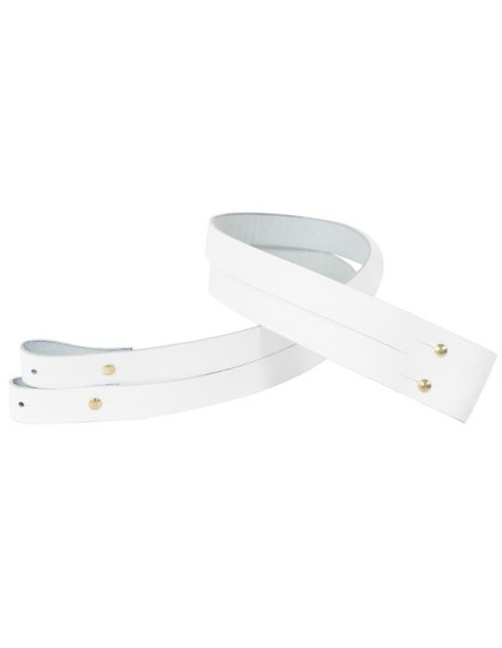 Trommel drum leather strap