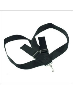 Correia de nylon 200x5 cm. 1 mosquetão e controles deslizantes