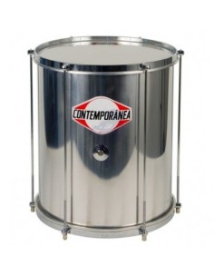 Surdo Contemporânea 14 "x 40cm de alumínio