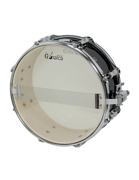 Scatola 14"x5.5" (35x14cm.) Fascia con anelli in metallo