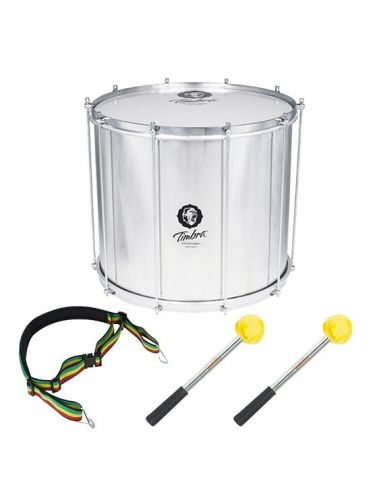 Pack surdo Timbra 20" with strap and 2 mallets