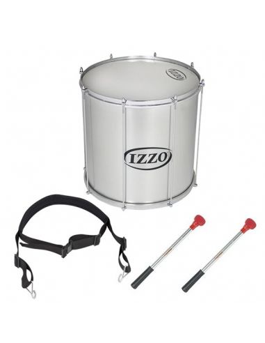 Pack surdo Izzo 18" with strap and 2 mallets