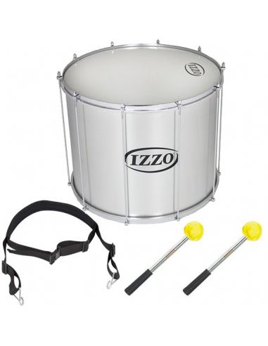 Pack surdo 22" izzo with strap and 2 mallets