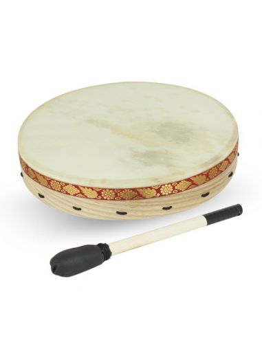 14" (35cm) leather shamanic drum
