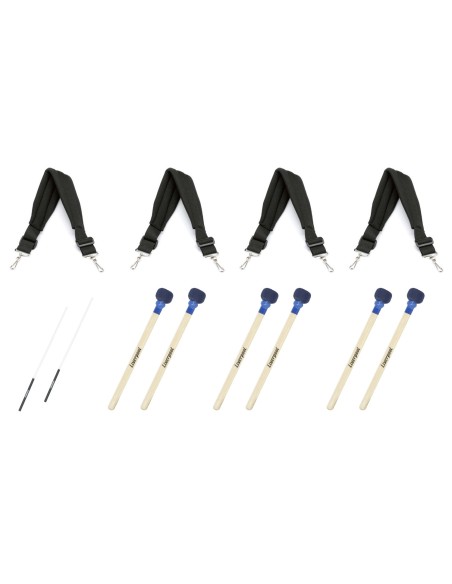 Light accessory pack (4 straps, 6 surdo mallets and 2 peal drumsticks)