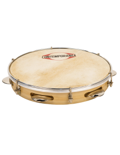 Toppa in pelle di legno Pandeiro 10" Contemporânea