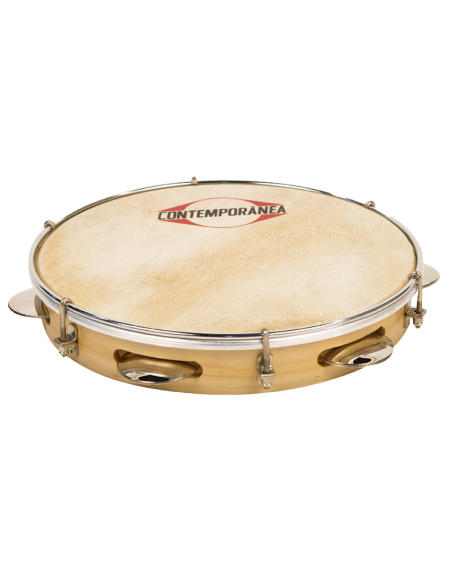 Pandeiro 10" Contemporânea wood skin head