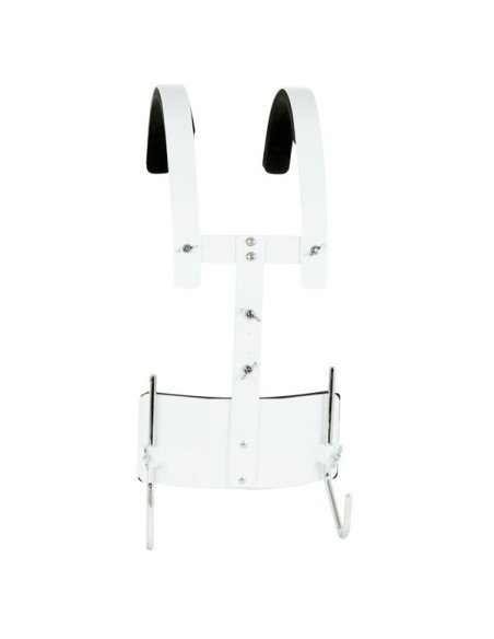 Aluminum snare/tom shoulder strap