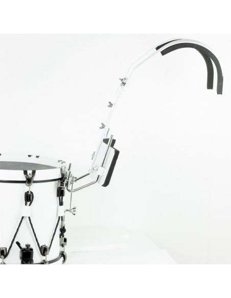Aluminum snare/tom shoulder strap