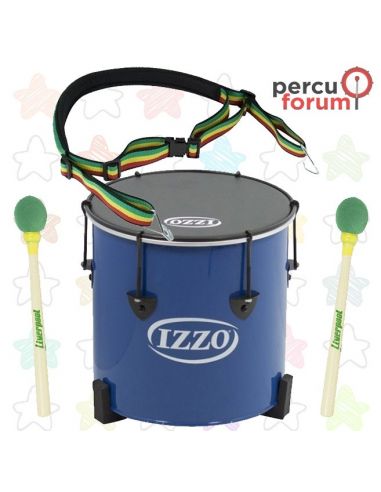 Izzo 12" surdo pack with mallets and strap