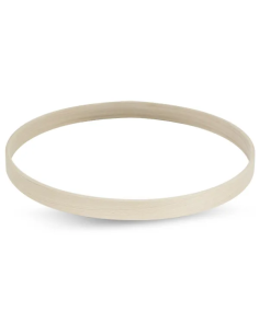 Bague en hêtre écru 60 cm.