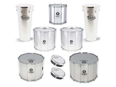 Pack 9 instrumentos de Batucada