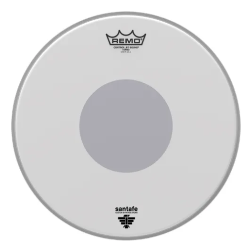 Patch 6" Branco Centro-Preto 15,3Cm Ref. 10000