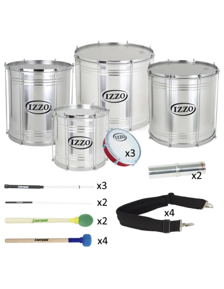 Initiation Batucada Pack 9 Izzo -Instrumente
