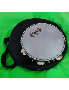 Pandeiro 10" nero contemporaneo