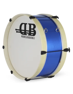 Bombo de charanga azul  20" x 18cm