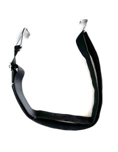 Ceinture batucada noire avec 2 crochets rapides