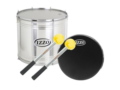 Surdo Izzo 20" Pack + Mallets and Professional Napa Drumhead