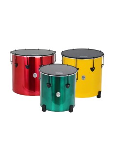 Izzo Castle red, yellow and green batucada surdos pack