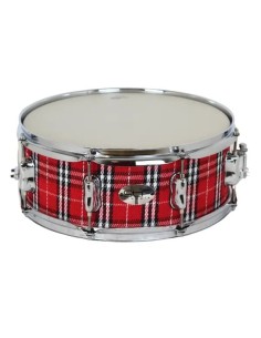 Boîte Santa Fe 14" x 5,5" avec finition à carreaux rouges