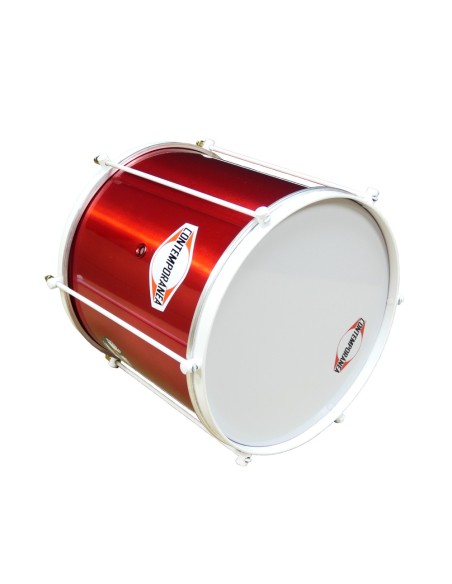 Surdo AXE 18" x 40cm - 8 tirants - Light - Rouge édition ALEGRIA