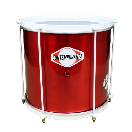 Surdo AXE 16" x 40cm - 6 tirants - Light - Rouge édition ALEGRIA