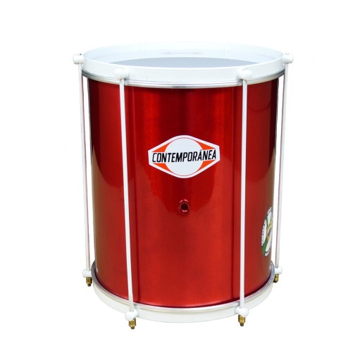 Repinique 12" x 30cm - 6 tirants - Light - Rouge - édition ALEGRIA