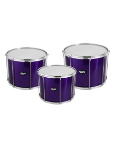 Pack de 3 surdos batucada Recife (14", 16" et 18")