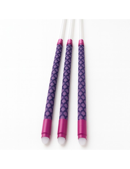 Flexible Drumsticks for Repenique | Customizable Purple Handle