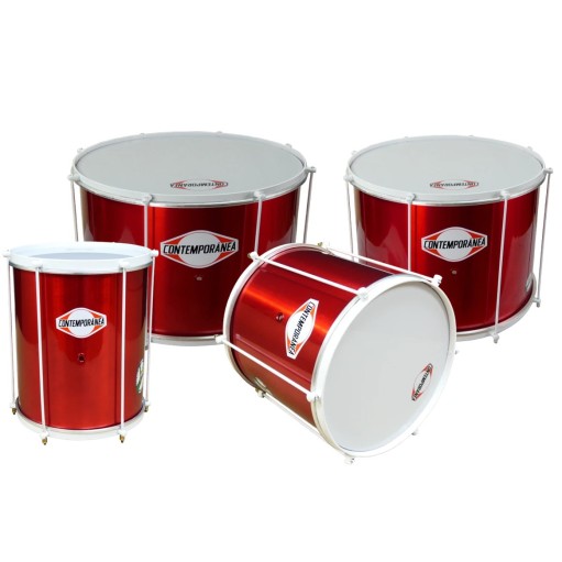 Confezione di 4 strumenti Contemporânea Rojos (edizione Alegría)
