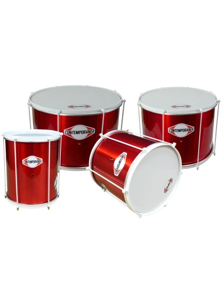 Confezione di 4 strumenti Contemporânea Rojos (edizione Alegría)