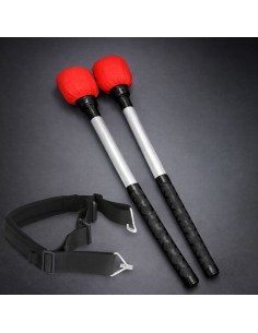 Recife Drumstick and Strap Set for Batucada | Lightweight and Durable