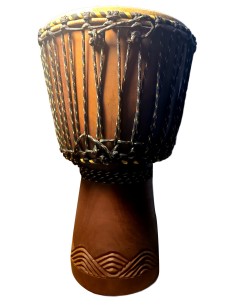 Handcrafted djembe from Mali | African drum made of wood and goatskin