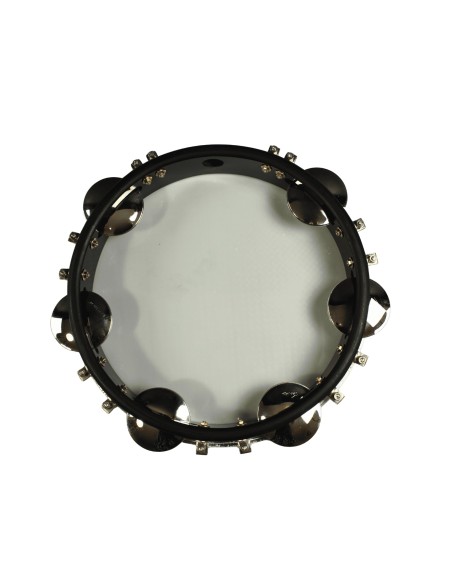 Pandeiro brésilien à hochets – Tambour pour la samba, la coco, la capoeira et la musique brésilienne