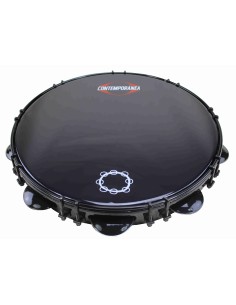 Pandeiro Café Special Black Skin | Professionelles Samba-Pandeiro