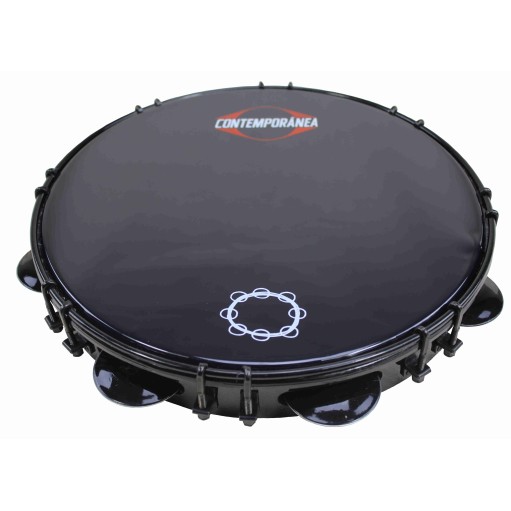 Pandeiro Café Pelle Nera Speciale | Pandeiro di samba professionale