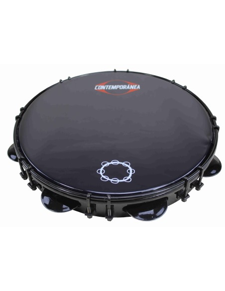 Pandeiro Café Pelle Nera Speciale | Pandeiro di samba professionale