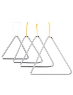 Steel triangle w/ pickguard 20cm ref.01820