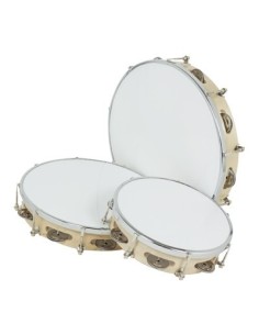 Tunable tambourine 20cm p/plastic ref.01602