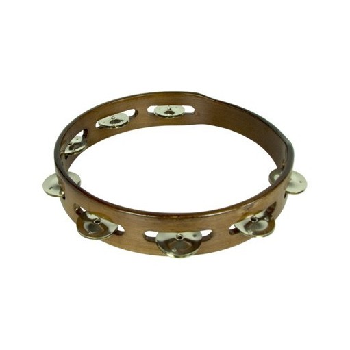 Simple tambourine 25cm without head walnut stf5050