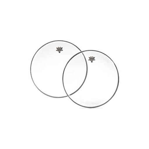 Head 22" remo emperor transparent