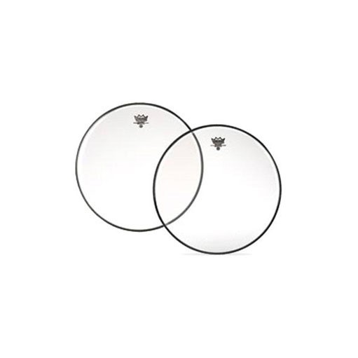 Patch 6" remo diplomat transparent