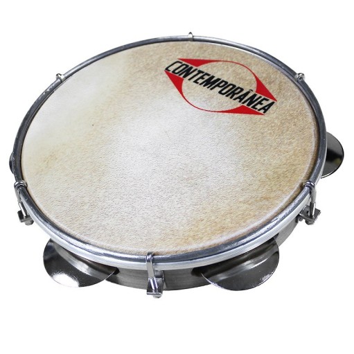 Pandeiro 8" Contemporânea light wood skin head