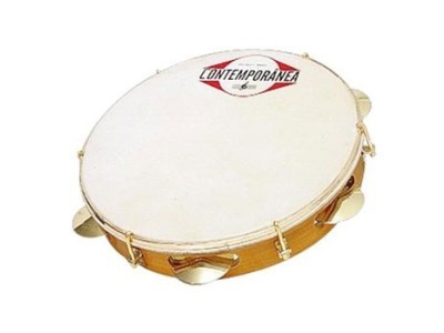 Pandeiro 10" wood skin head