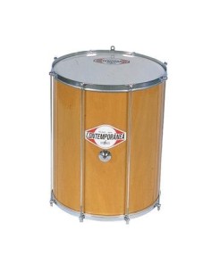 Surdo Contemporânea 22"x 60cm em madeira