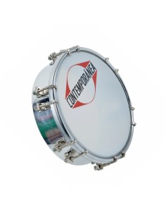 Tamborim 6" de aluminio 12 tensores