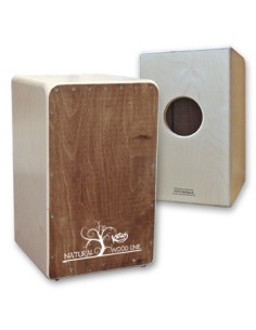 Flamenco cajon nat. Wood line, walnut