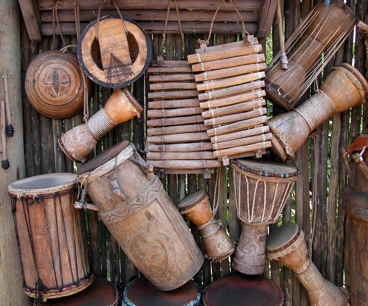 Instrumentos de percusión del mundo