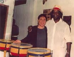 Paul Simmons y Neguinho do samba