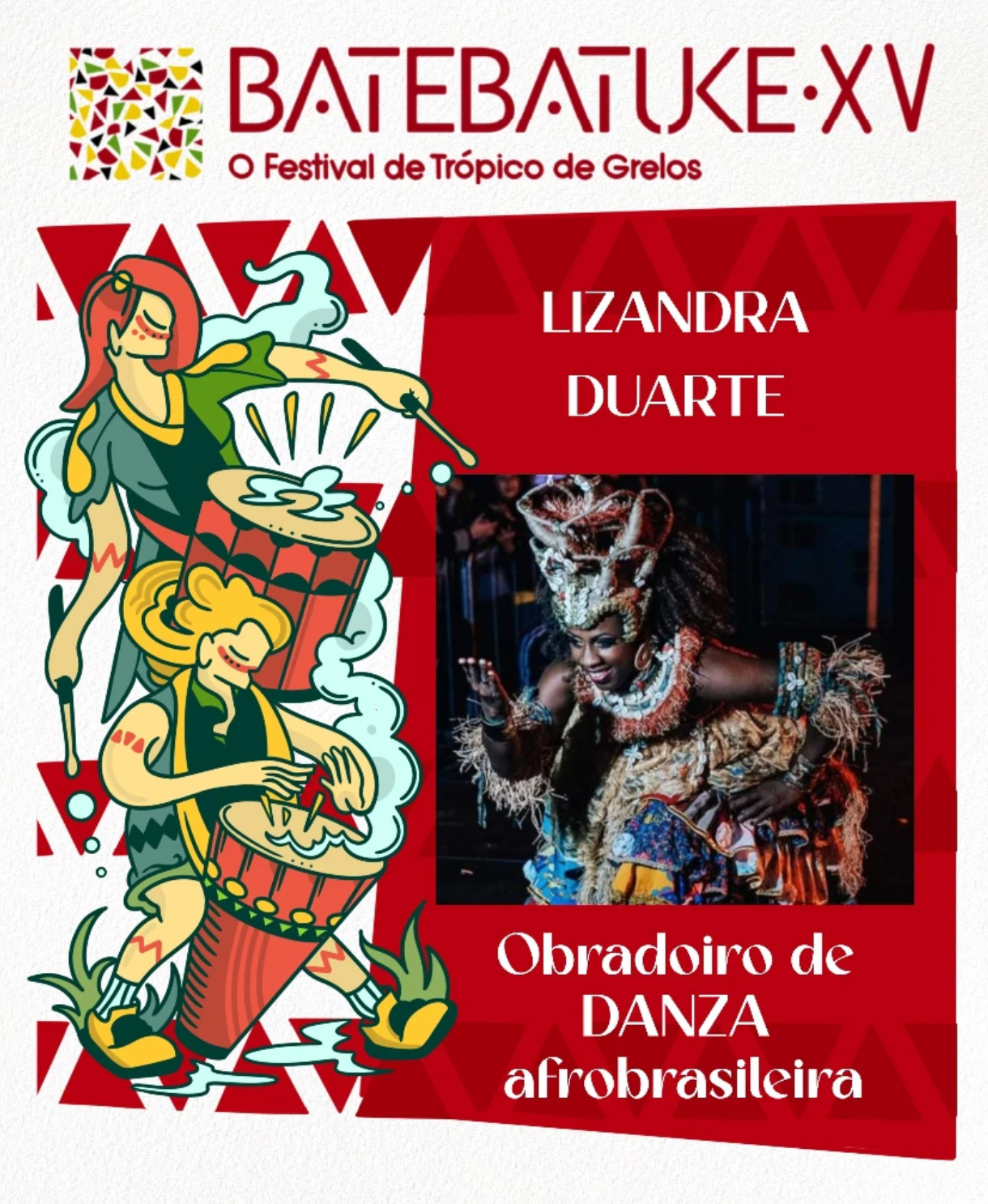 Taller de baile 13 junio 2026 en Batebatuke por Lizandra duarte